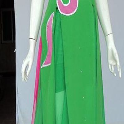 Traditional Chinese Yangge Fan Dancing Costume, Folk Dance Yangko Mandarin Sleeve Blouse and Pants Uniforms, Classic Umbrella Lotus Dance Elegant Dress Drum Dance Green Clothing for Women