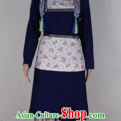Traditional Modern Dancing Compere Costume, Women Opening Classic Chorus Singing Group Dance Dress, Modern Netherlands Dance Classic Dance Dress for Women