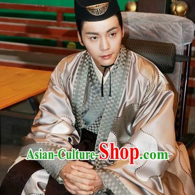 Traditional Ancient Chinese Nobility Childe Costume, Elegant Hanfu Western Wei Dynasty Prince Clothing, Chinese Northern Dynasties Aristocratic Embroidered Clothing for Men