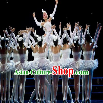 Traditional Modern Dancing Compere Costume, Children Opening Classic Chorus Singing Group Dance Bubble Dress Tu Tu Dancewear, Modern Dance Classic Ballet Dance Purple Veil Dress for Kids