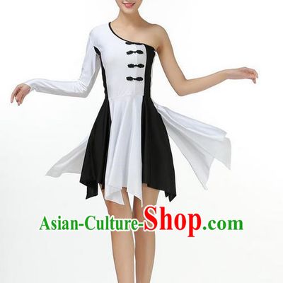 Traditional Modern Dancing Costume, Opening Classic Chorus Singing Group Dance Big Swing Dress, Modern Dance Classic Ballet Dance Latin Dance Dress for Women