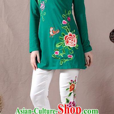 Traditional Ancient Chinese National Costume Trousers, Elegant Hanfu Embroidered Peony White Pants, China Tang Suit Cotton White Leisure Pants for Women