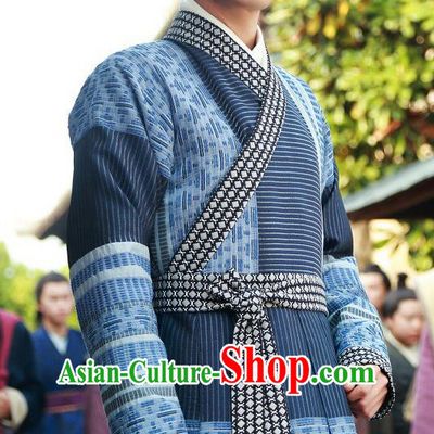 Traditional Ancient Chinese Nobility Childe Costume, Elegant Hanfu Male Dress, Han Dynasty Swordsman Clothing, China Imperial Prince Clothing for Men