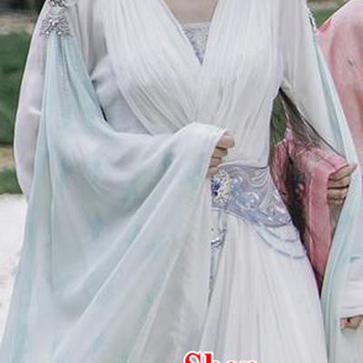 Traditional Ancient Chinese Elegant Female Swordsman Costume, Chinese Warring States Period Dynasty Fairy Robe, Cosplay Princess Chinese Nobility Hanfu Clothing for Women