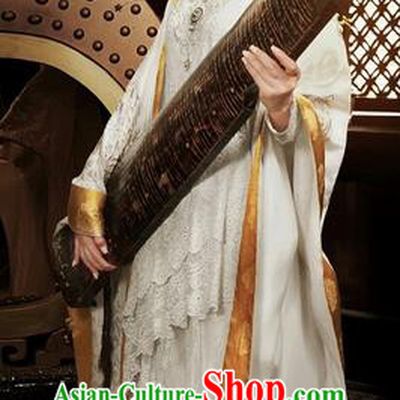 Traditional Ancient Chinese Imperial Princess Costume, Chinese Warring States Period National Minority Palace Princess Dress, Cosplay Chinese Nobility Hanfu Tailing Embroidered Clothing for Women