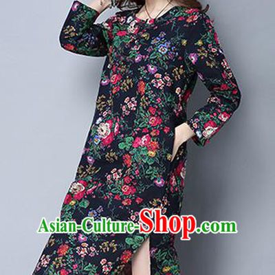 Traditional Ancient Chinese National Costume, Elegant Hanfu Dress, China Tang Suit National Minority Chirpaur Elegant Dress Clothing for Women