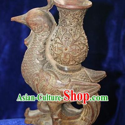Traditional Chinese Miao Nationality Crafts Decoration Accessory, Hmong Handmade Exorcise Evil Phoenix Ornaments, Miao Ethnic Minority Adornment