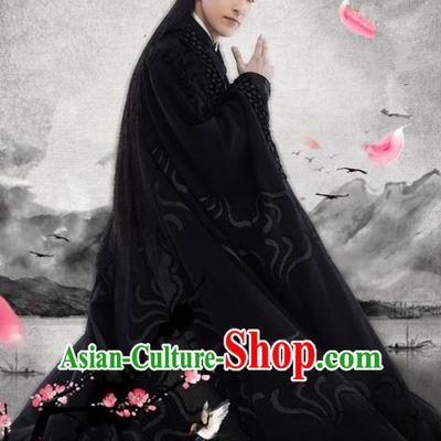 Traditional Ancient Chinese Nobility Childe Costume, Elegant Hanfu Male Lordling Dress, Han Dynasty Swordsman Clothing, China Imperial Crown Prince Tailing Embroidered Clothing for Men
