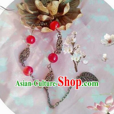 Traditional Handmade Chinese Ancient Classical Accessories Bangle, Han Dynasty Hanfu Bracelet for Women