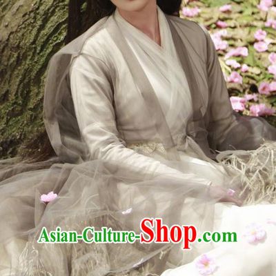 Traditional Chinese Ancient Han Dynasty Fairy Costume, Hanfu Imperial Princess Goddess Dress, China Cosplay Palace Princess Tailing Elegant Clothing for Women