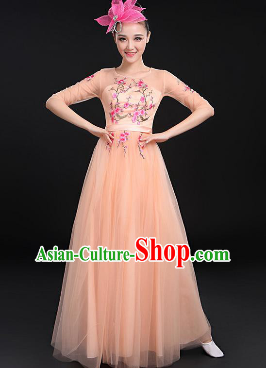 Traditional Chinese Yangge Fan Dancing Costume