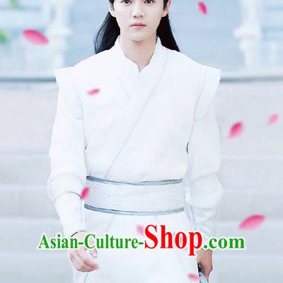 Traditional Ancient Chinese Nobility Childe Costume, Elegant Hanfu Male Lordling Scholar Dress, Cosplay China  Swordsman Clothing for Men