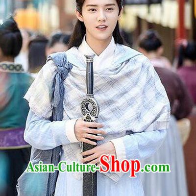 Traditional Ancient Chinese Nobility Childe Costume, Elegant Hanfu Young Male Aristocrat Dress, Cosplay China Swordsman Clothing for Men