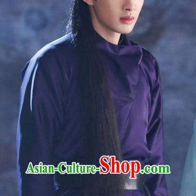 Traditional Chinese Ancient Childe Costumes, Ancient Chinese Cosplay Teleplay Ten great III of peach blossom Role General Swordsmen Prince Embroidered Costume Complete Set for Men