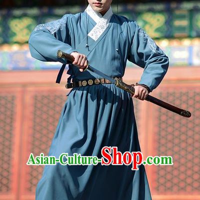 Traditional Chinese Ancient Han Dynasty Jiang Hu Swordswoman Flying Fish Suit Secret Service of Ming Dynasty Costume Complete Set for Women for Men