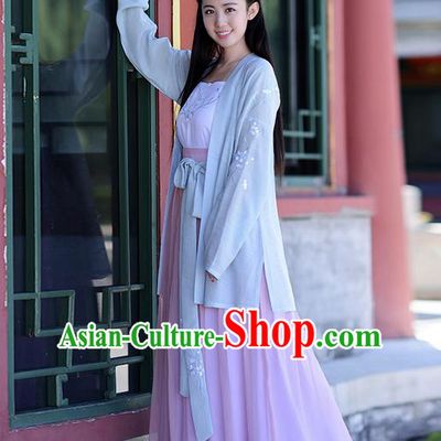 Traditional Ancient Chinese Young Lady Costume Embroidered Blouse Boob Tube Top and Slip Skirt Complete Set, Elegant Hanfu Suits Clothing Chinese Ming Dynasty Imperial Princess Dress Clothing for Women