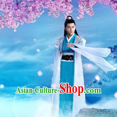 Traditional Ancient Chinese Elegant General Costume, Chinese Ancient Nobility Childe Dress, Cosplay Chinese Television Drama Flying Daggers Chinese Ming Dynasty Prince Hanfu Clothing for Men