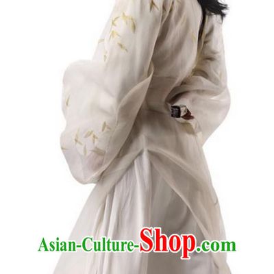Traditional Ancient Chinese Elegant Swordsman Costume, Chinese Ancient Nobility Childe Dress, Cosplay Chinese Emprise Film Sword Master Chivalrous Expert Chinese Ming Dynasty Kawaler Hanfu Clothing for Men