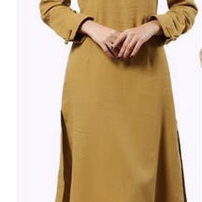 Top Chinese Traditional Costume Tang Suit Slant Opening Plated Buttons Qipao Dress, Pulian Clothing Republic of China Cheongsam Khaki Dress for Women