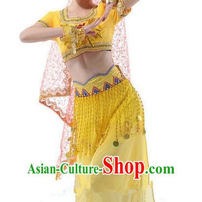 High-quality Indian Dance Costumes for Belly Dance, Raks Sharki Dancing Cloth for Women