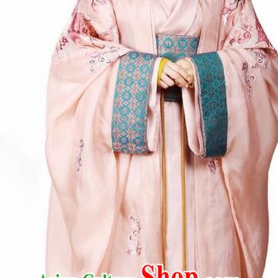 Traditional Ancient Chinese Elegant Aristocratic Female Costume, Chinese Han Dynasty Palace Young Lady Dress, Cosplay Chinese Television Drama Above The Clouds Princess Peri Imperial Empress Hanfu Trailing Embroidery Clothing for Women
