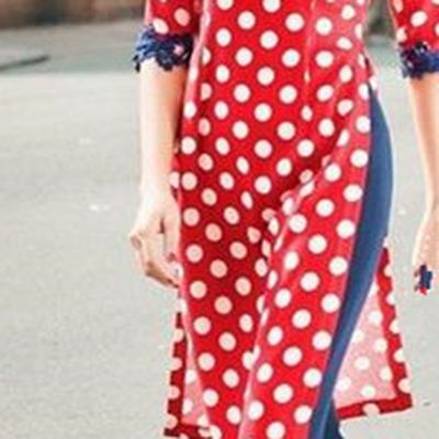 Top Grade Asian Vietnamese Traditional Dress, Vietnam National Farmwife Ao Dai Dress, Vietnam Red Ao Dai Cheongsam Dress Clothing for Woman