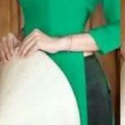 Traditional Top Grade Asian Vietnamese Costumes Dance Dress, Vietnam National Women Ao Dai Dress Green Cheongsam Clothing