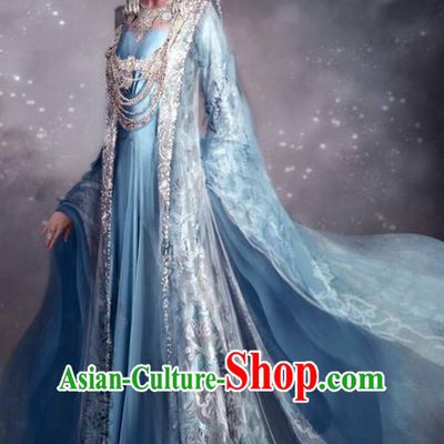 Traditional Chinese Ancient Shang Dynasty Imperial Consort Dance Costume, China Mythology Television Zhao Ge Ancient Palace Queen Clothing and Headwear Complete Set for Women