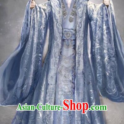 Traditional Chinese Ancient Shang Dynasty Palace King Costume, China Mythology Television Zhao Ge Ancient Imperial Emperor Embroidery Clothing and Headwear Complete Set for Men