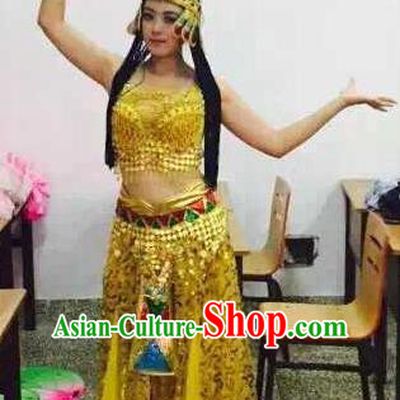 Top Grade Egypt Classic Stage Performance Dance Costumes, Egypt Belly Dance Dress for Women