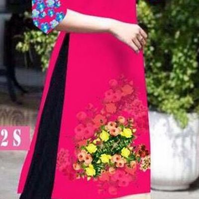 Traditional Top Grade Asian Vietnamese Jing Nationality Classical Ao Dai Dress, Vietnam National Bride Printing Rosy Short Cheongsam Costumes for Women