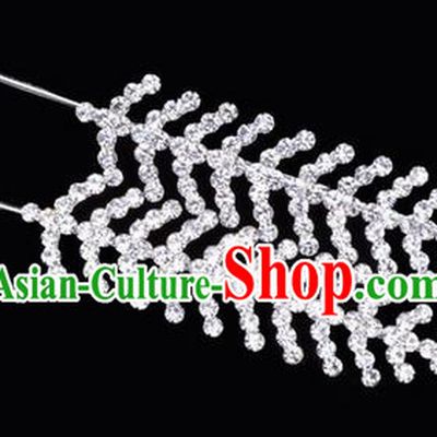 Chinese Ancient Peking Opera Hair Accessories, Traditional Chinese Beijing Opera Props Head Ornaments Hua Tan Fishbone Headwear