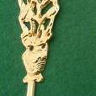 Traditional Chinese Ancient Classical Handmade Hair Accessories Hanfu Headwear Palace Golden Hairpin for Women