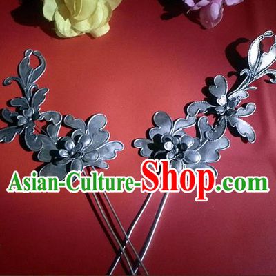 Traditional Chinese Ancient Classical Handmade Hairpin Jewelry Accessories Hanfu Classical Palace Combs and Sticks for Women