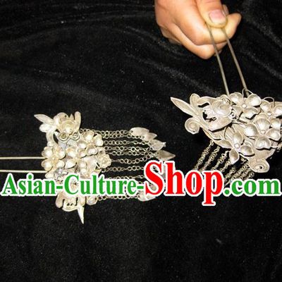 Traditional Chinese Ancient Classical Handmade Step Shake Tassel Hairpin Hair Jewelry Accessories Hanfu Classical Palace Hair Sticks for Women