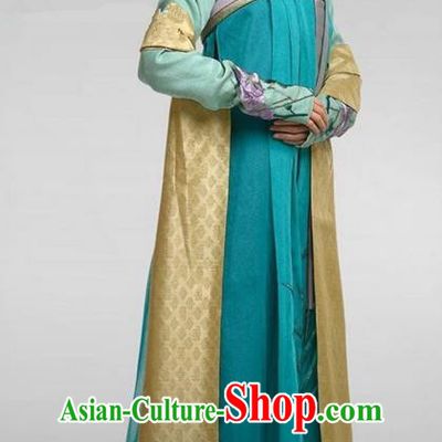 Chinese Ancient Tang Dynasty Aristocratic Miss Female Officials Costume, Traditional Chinese Ancient Imperial Princess Dress Clothing and Headpiece Complete Set for Women
