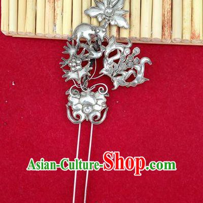 Traditional Handmade Chinese Ancient Classical Hair Jewelry Accessories, China Hanfu Hair Ornament Hairpins Imperial Princess Barrettes Hair Stick for Women