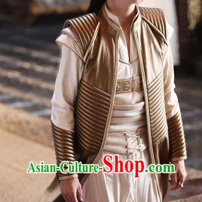 Chinese Ancient Tang Dynasty Nobility Childe Costume and Headpiece Complete Set, Fighter of the Destiny Traditional Chinese Ancient Swordsman Toff Clothing for Men
