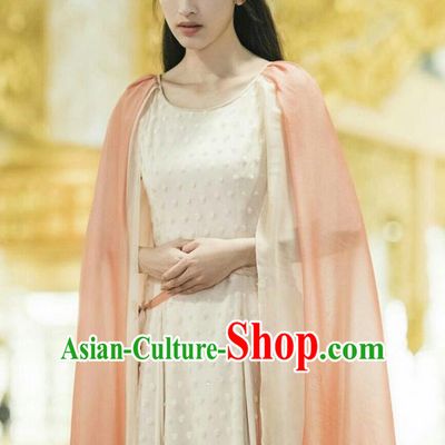 Traditional Ancient Chinese Imperial Princess Costume, A Life Time Love Chinese Nobility Lady Clothing and Handmade Headpiece Complete Set for Women