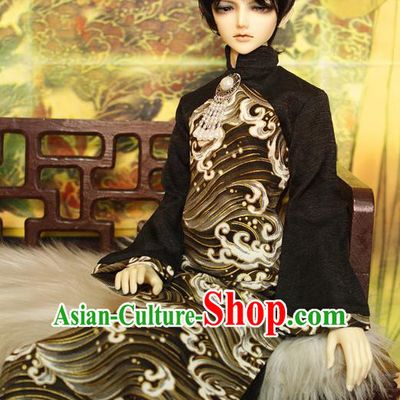 Top Grade Traditional China Ancient Young Lady Costumes Cheongsam, China Ancient Cosplay Printing Qipao Clothing for Adults and Kids