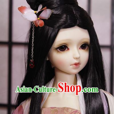 Top Grade Traditional China Ancient Cosplay Hair Accessories, China Ancient Hanfu Headwear Tassel Butterfly Hairpins for Women
