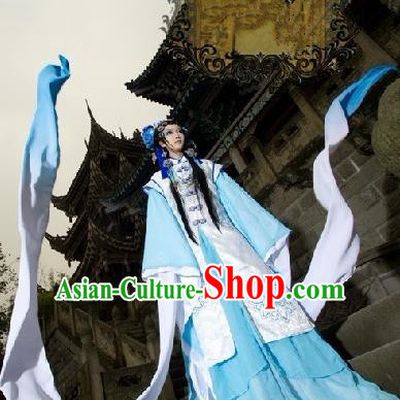 Top Grade Traditional China Ancient Cosplay Princess Costumes, China Ancient Young Lady Peri Dress Clothing for Women