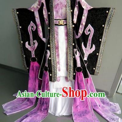 Top Grade Traditional China Ancient Cosplay Princess Costumes, China Ancient Palace Lady Fairy Embroidery Robe Dress Clothing for Women