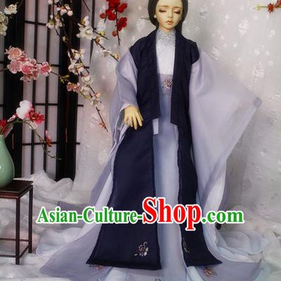 Top Grade Traditional China Ancient Cosplay Nobility Childe Costumes, China Ancient Han Dynasty Knight-Errant Clothing for Men for Kids