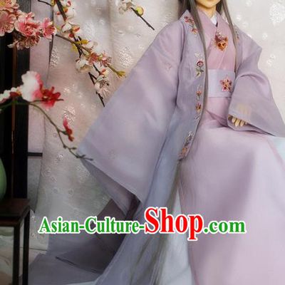 Top Grade Traditional China Ancient Cosplay Nobility Childe Costumes, China Ancient Han Dynasty Swordsman Knight-Errant Clothing for Men for Kids