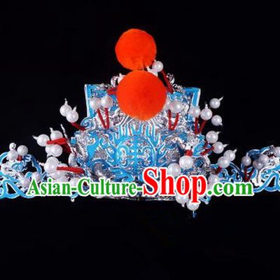 Traditional Chinese Ancient Peking Opera Accessories His Royal Highness Hat, Traditional Chinese Beijing Opera Prince King Headwear