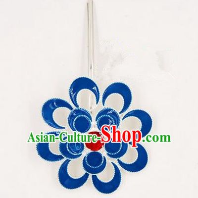 Top Grade Chinese Ancient Peking Opera Hair Accessories Diva Crystal Hairpins, Traditional Chinese Beijing Opera Hua Tan Hair Clasp Head-ornaments