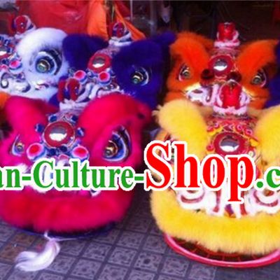 Top Chinese Red Lion Dance Equipment Complete Set Set for Big Events and Festivals