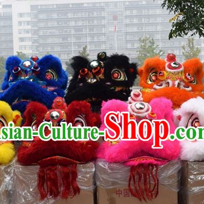 Top Yellow Lion Dance Equipment Complete Set Set for Big Events and Festivals