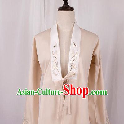 Traditional Chinese Ming Dynasty Young Lady Costume, Elegant Hanfu Clothing Embroidered Cardigan, Chinese Ancient Princess Clothing for Women